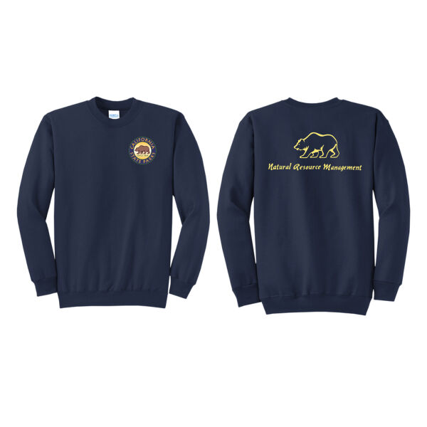 Cal State Park Oceano District Crewneck Sweatshirt Thumbnail