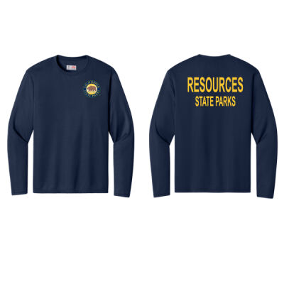 Cal State Park Channel Coast District L/S Performance Tee - Unisex Thumbnail